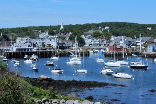 Rockport Harbor and Village from Headlands